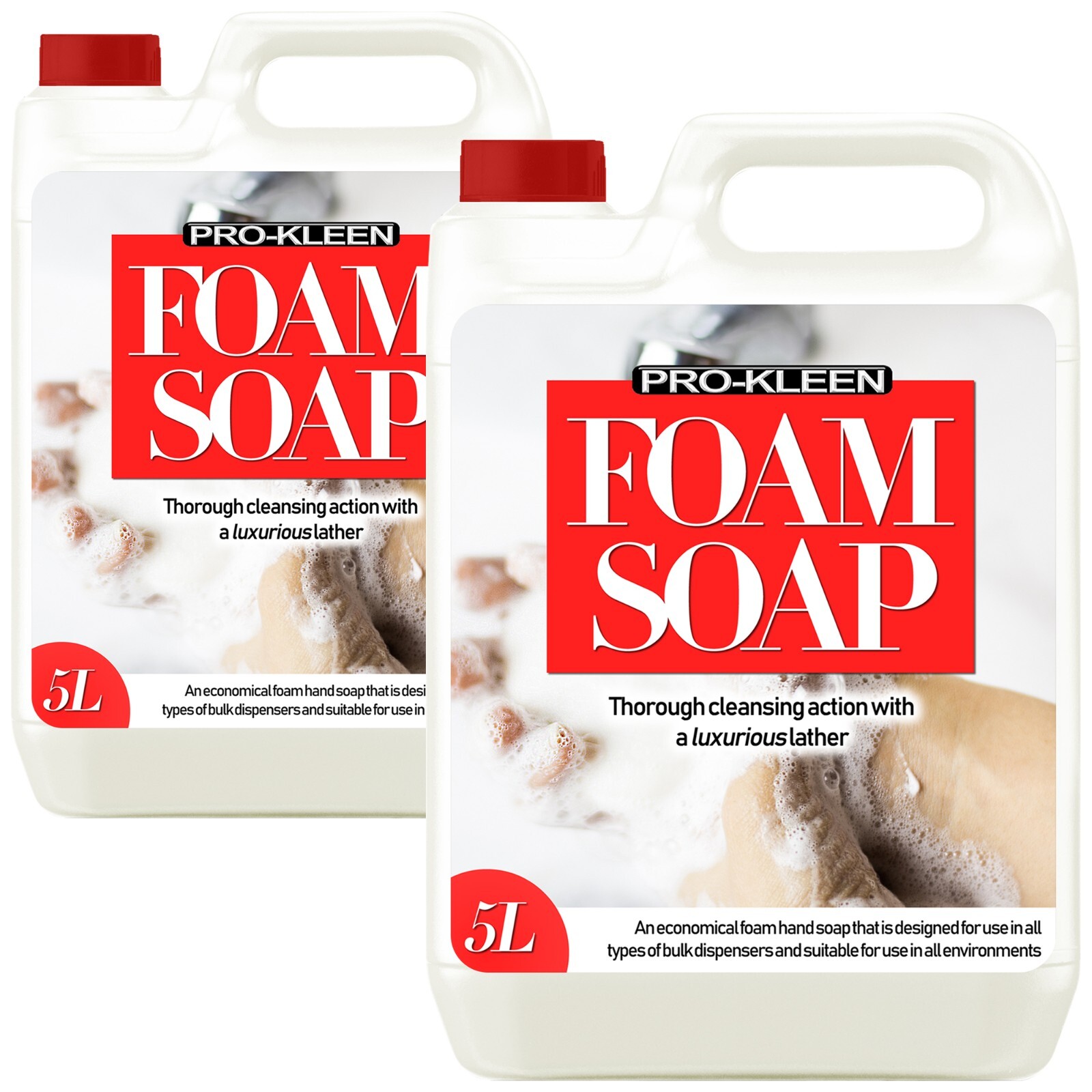 ProKleen Hand Soap Wash Dispensor Deep Cleaner Hygenic Foam Deep 10L Bulk Fill