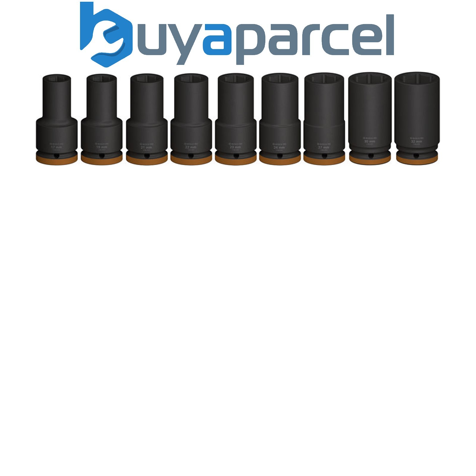 Bosch Nutsetters & sockets sets PRO Impact Socket Set 3/4" Deep 9pcs 2608003042