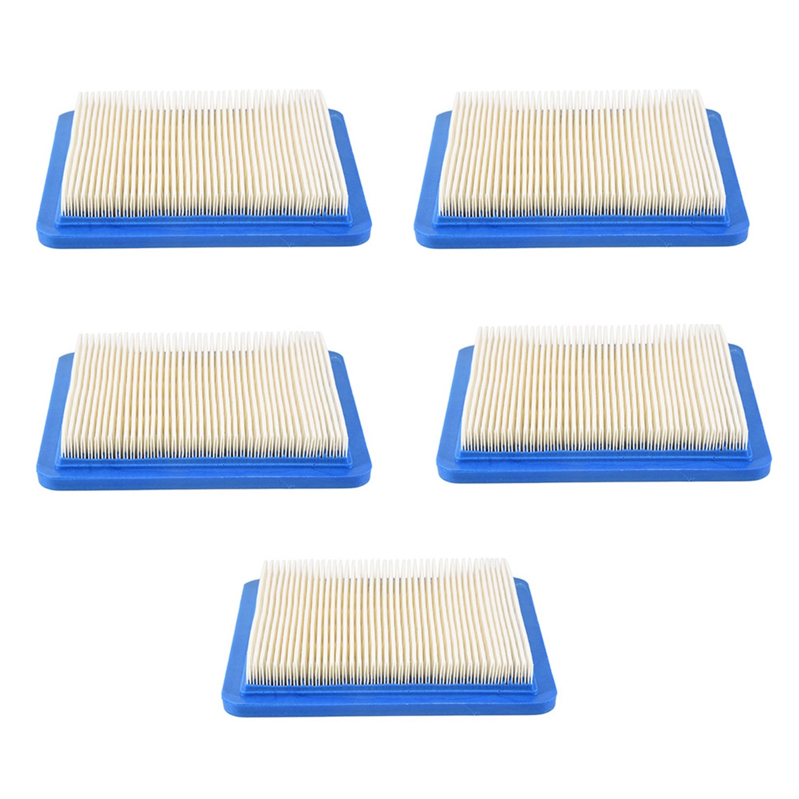 2X(5Pcs Air Lawn Mower Filters for 491588 491588S 399959 X3O2)3524