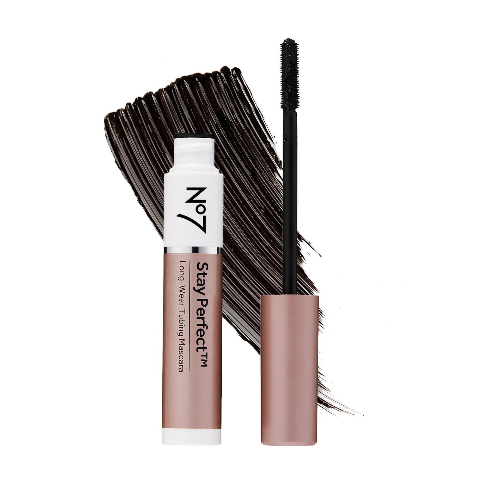 The New - No7 Stay Perfect Mascara - Black - 7ml (pack of 1)