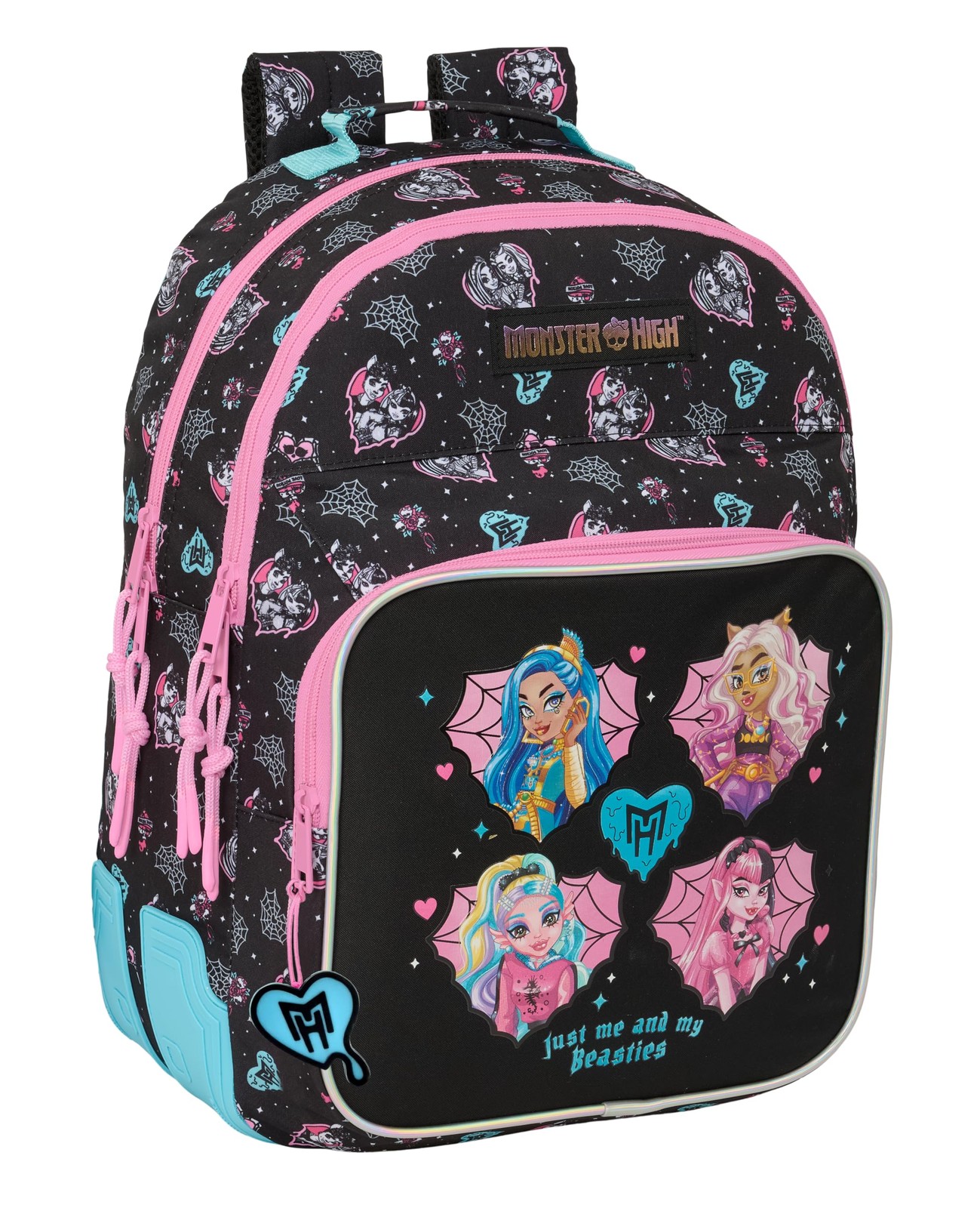 MONSTER HIGH - Children's School Backpack, Ideal for Children of Different Ages,
