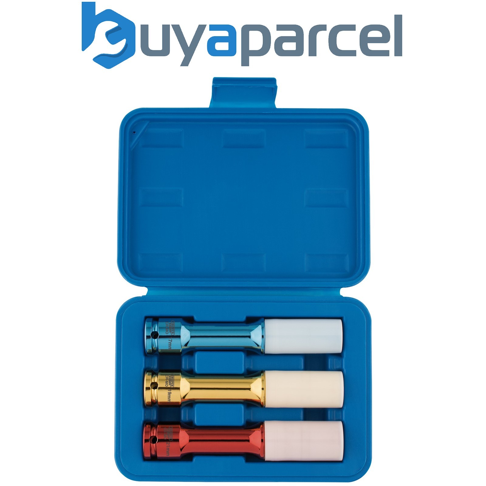 Draper 82981 Draper Expert Long Reach Wheel Nut Socket for Alloy Wheels, 1/2" Sq