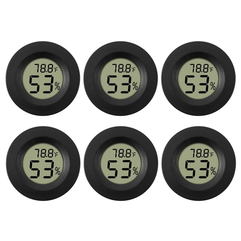 3X(Hygrometer Digital LCD Monitor Humidity Meter Electronic & Hygrometer4638