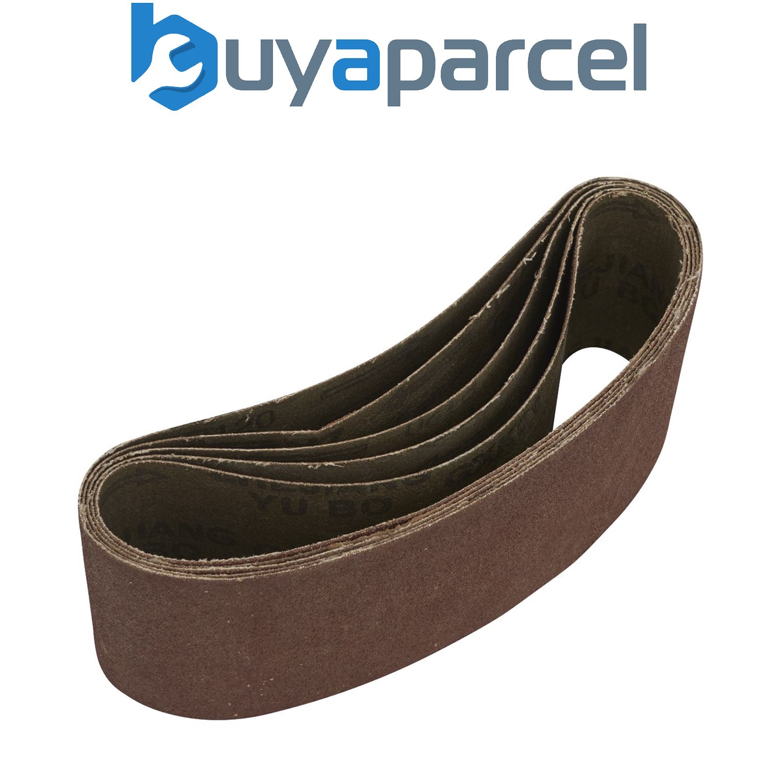 Sealey SB120457 76 x 457mm Sanding Belt 120Grit - Pack of 5