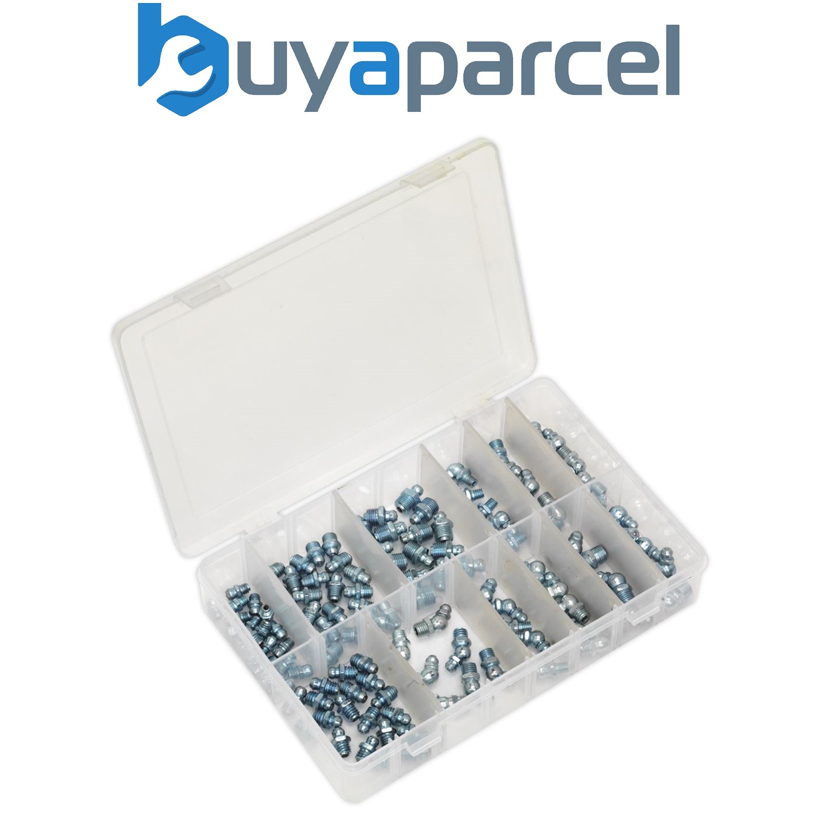 Sealey AB008GN Grease Nipple Assortment 115pc