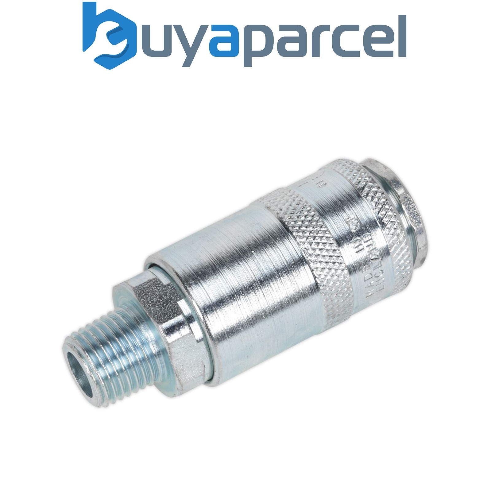 Sealey AC01BP PCL Coupling Body Male 1/4"BSPT - Pack of 50