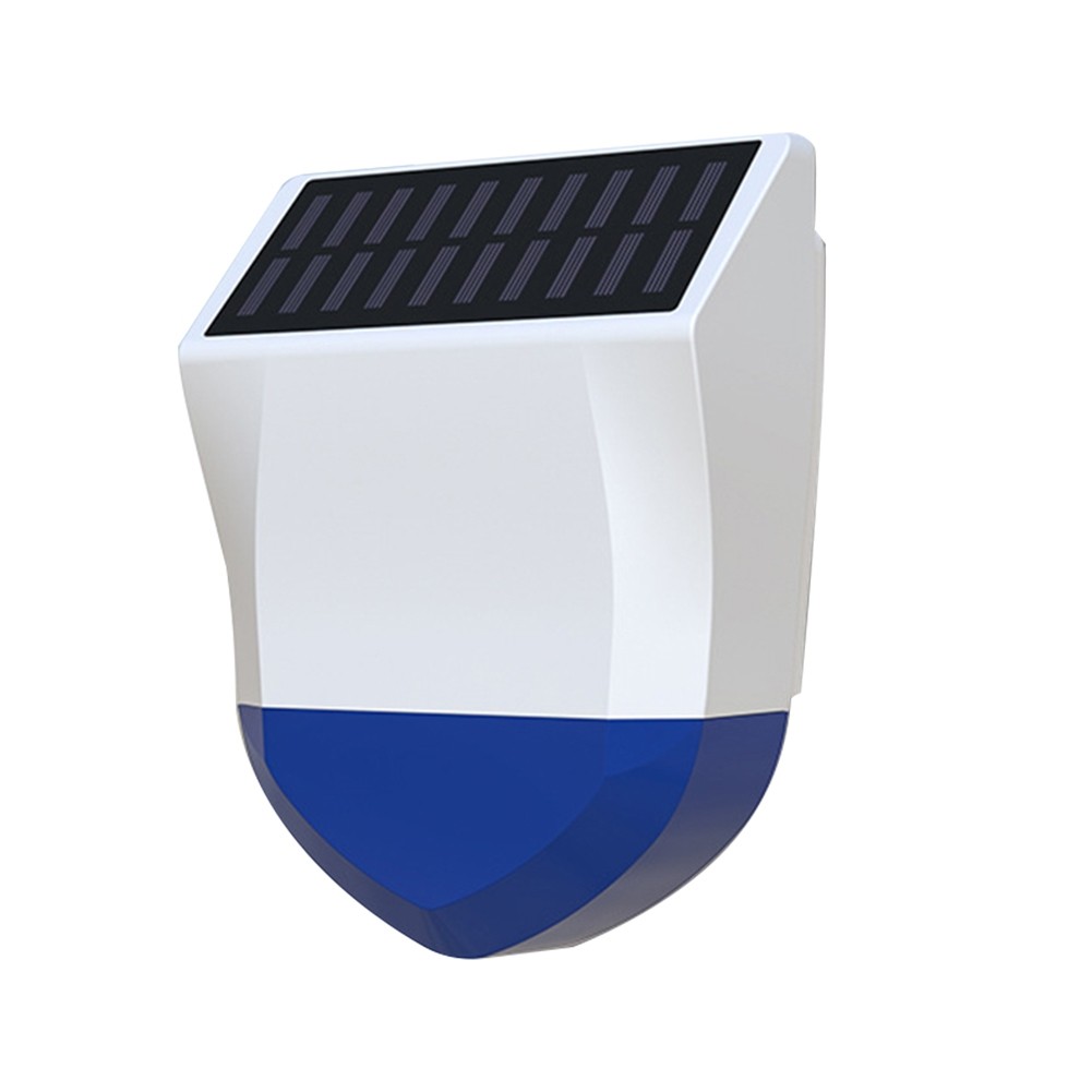 Tuya WiFi Siren Alarm Outdoor Sound and Light Alarm Solar Sound Light1196