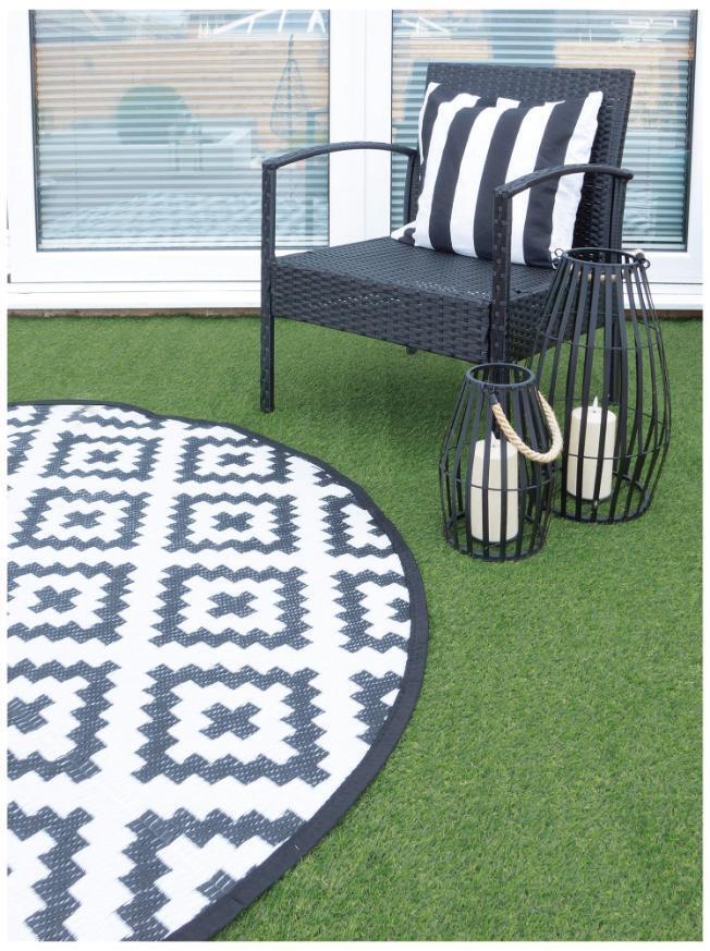 20mm Light Green Artificial Grass, 1m x 4m - GH1002
