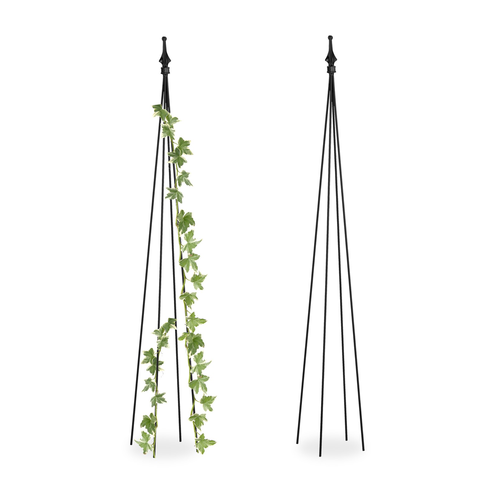 Garden obelisk Climbing Plant Support metal trellis for plants Free-standing