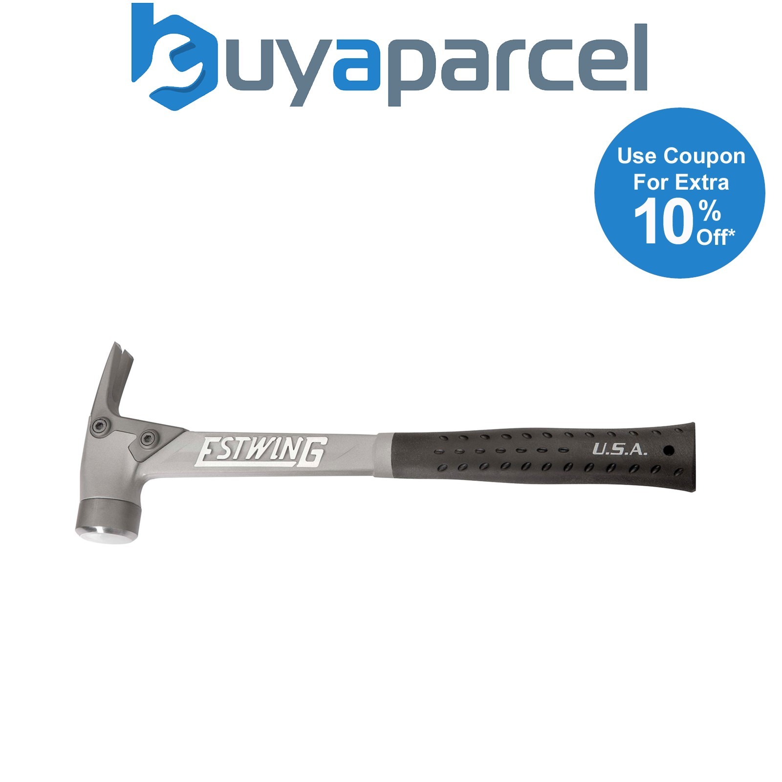 Draper 23604 Estwing EALBKM AL-PRO Milled Face Hammer, 14oz/392g