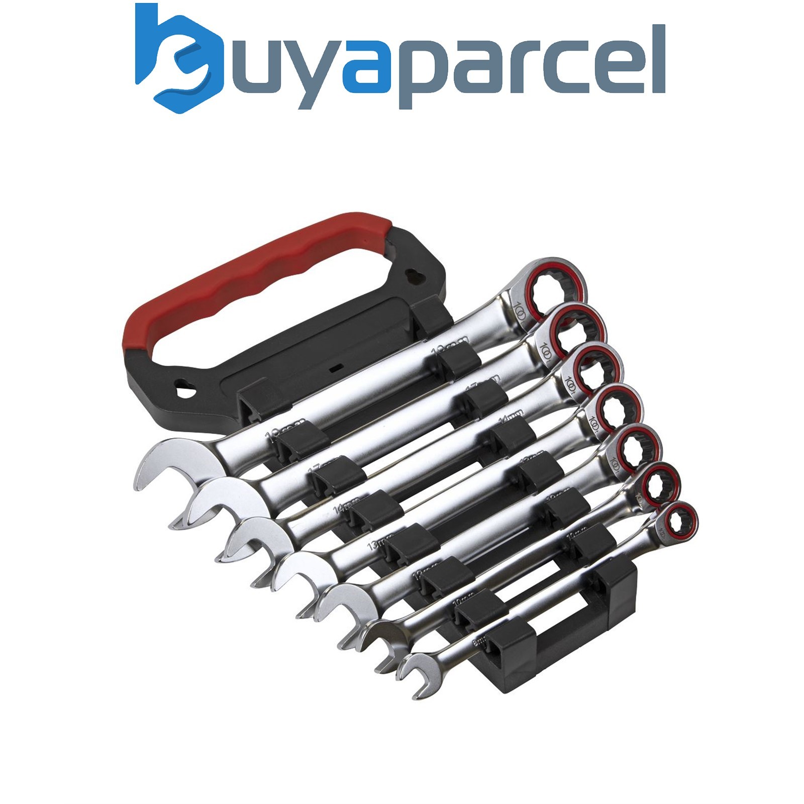 Sealey AK63941 Premier Platinum Combination Ratchet Spanner Set 7pc