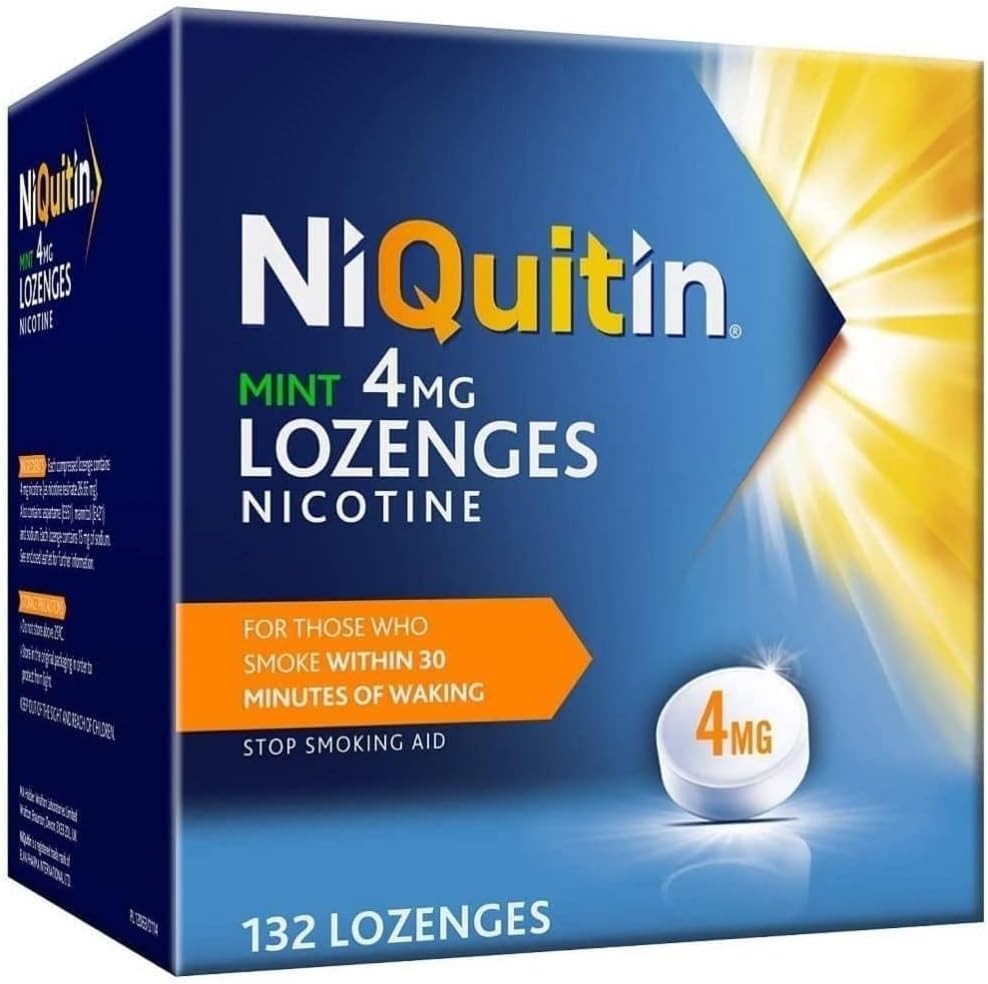 NiQuitin Mint, Effective Smoking Craving Relief, Long-Lasting Effect, Reduce an