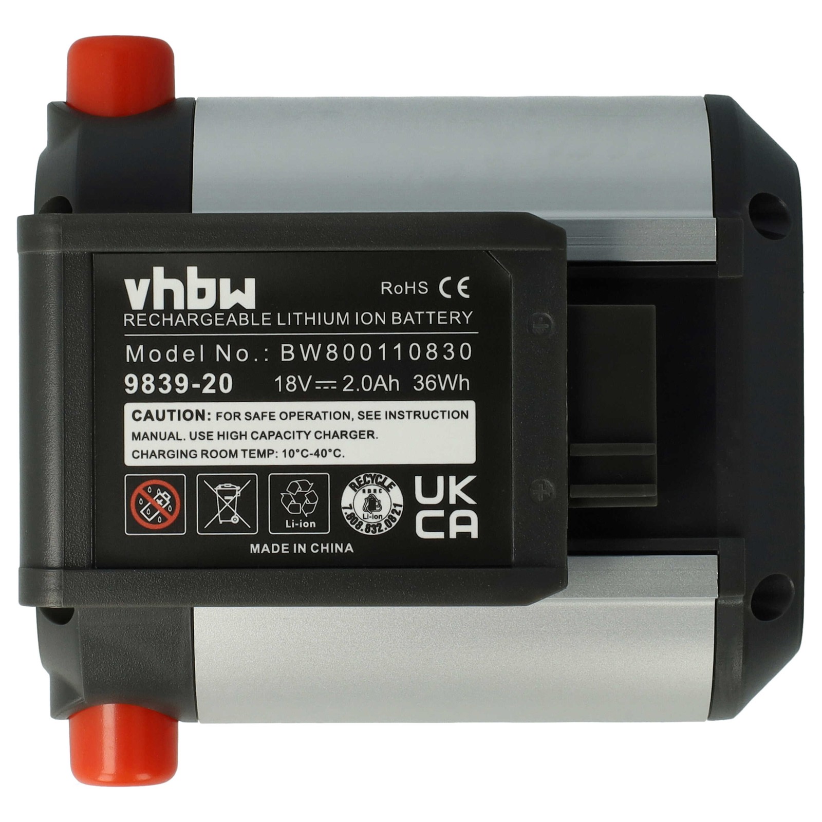 Battery for Gardena ComfortCut Li-18/23 R (9825-20) 2000mAh 18V