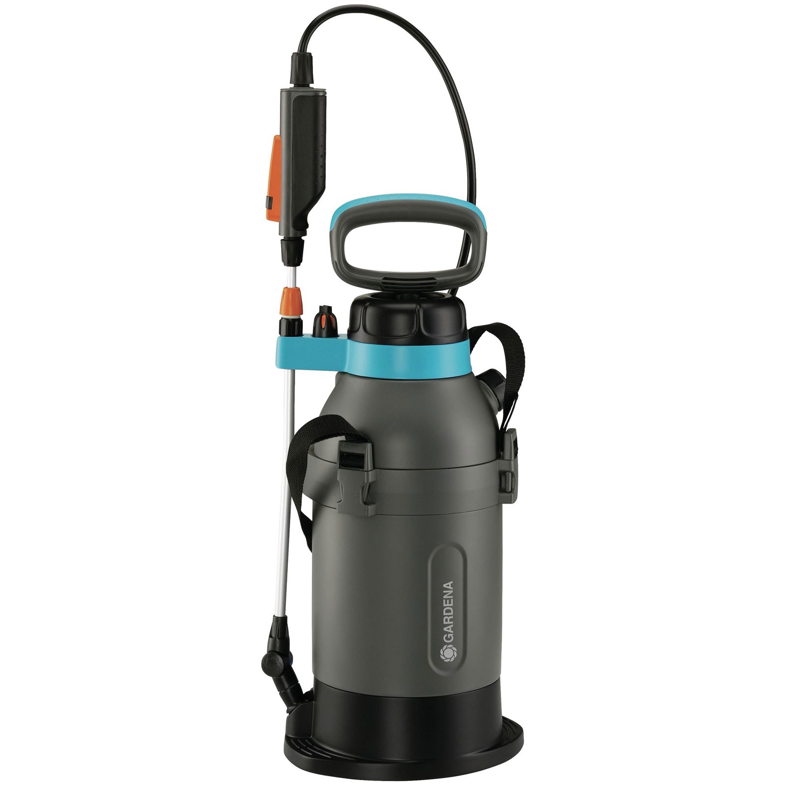GARDENA Plus 5L Pressure Sprayer Telescopic Lance Easy Filling