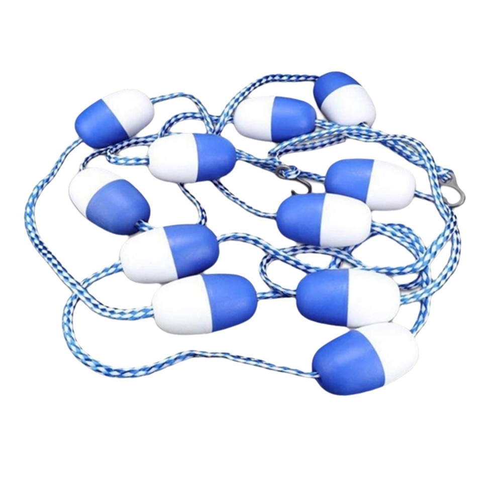 16ft Pool Rope Floats to Divide Pool - Pool Safety Rope with Floats - Pool4713