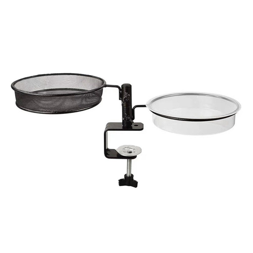 Bird Feeder - 2-In-1 Bird Bath and Feeder with Balcony Bracket for Outdoor1951