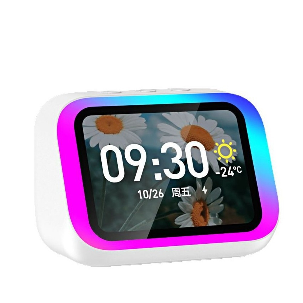 Intelligent Screen Bluetooth Clock Speaker with Temperature Display1811
