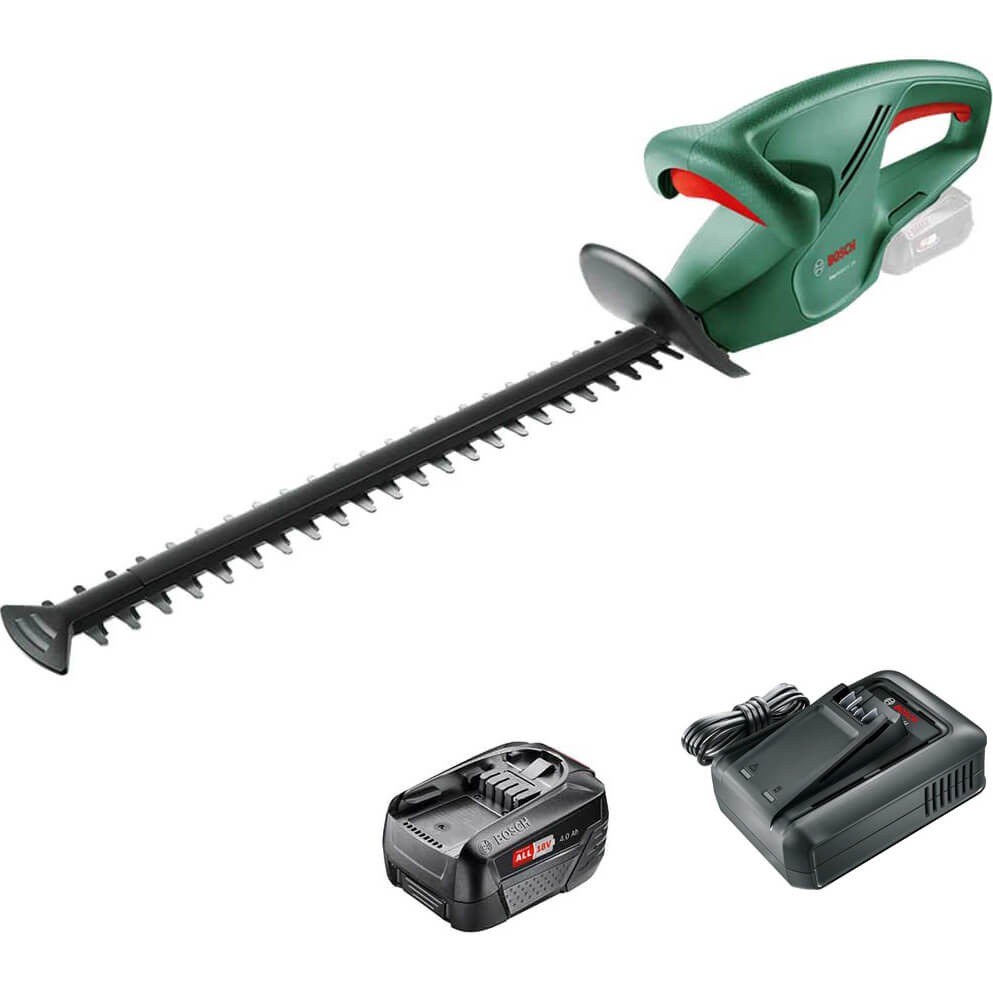 Bosch EASYHEDGECUT 18-45 P4A 18v Cordless Hedge Trimmer 450mm 1 x 4ah Li-ion