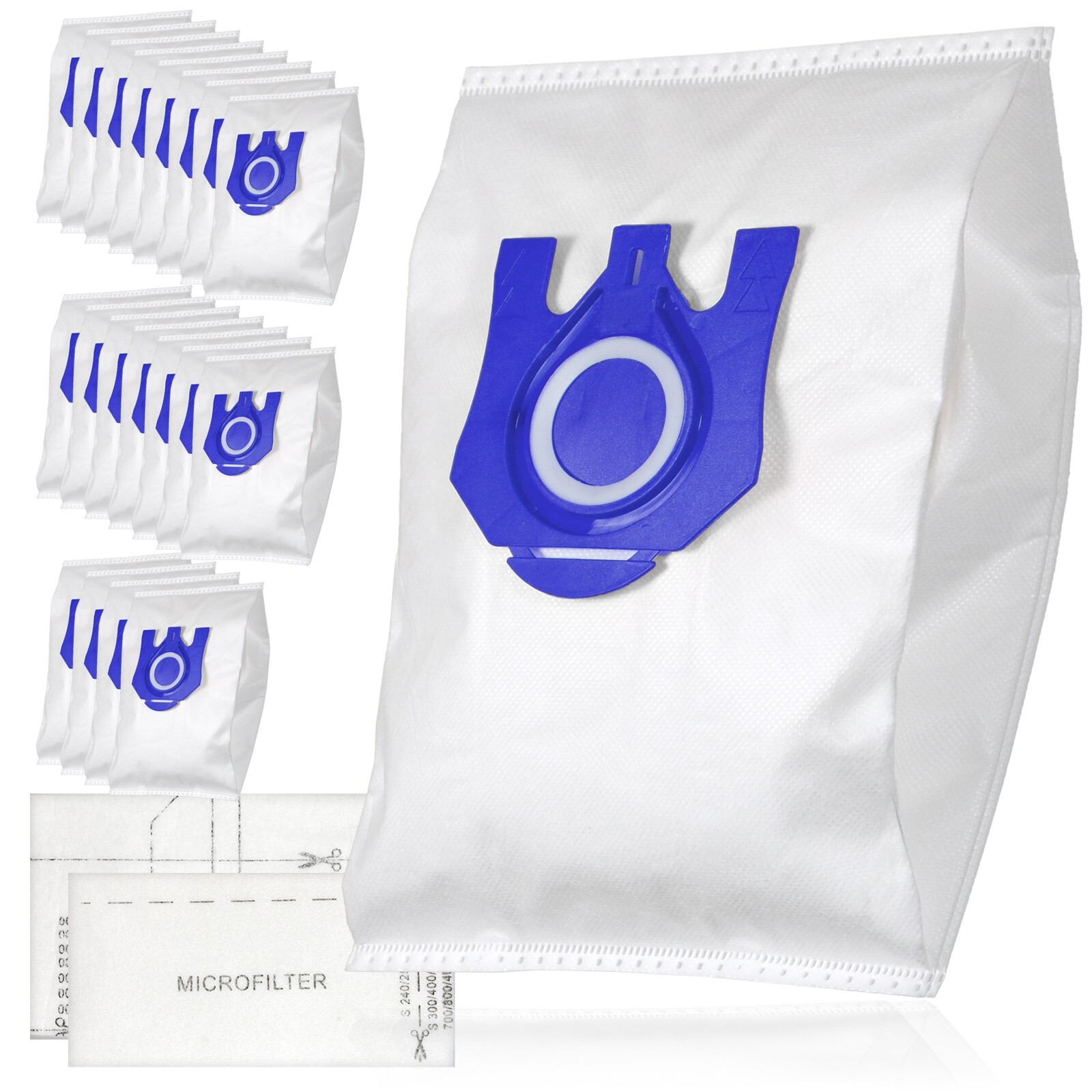 Bags for MIELE GN 3D C1 C2 C3 Complete Classic Powerline Ecoline Vacuum x 20