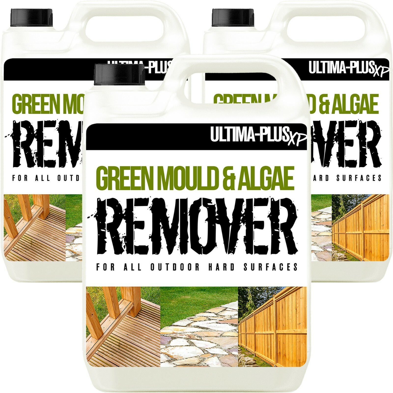 Patio Cleaner Mould Algae Killer 25% Stronger Drive Decking Fencing Paving 15L
