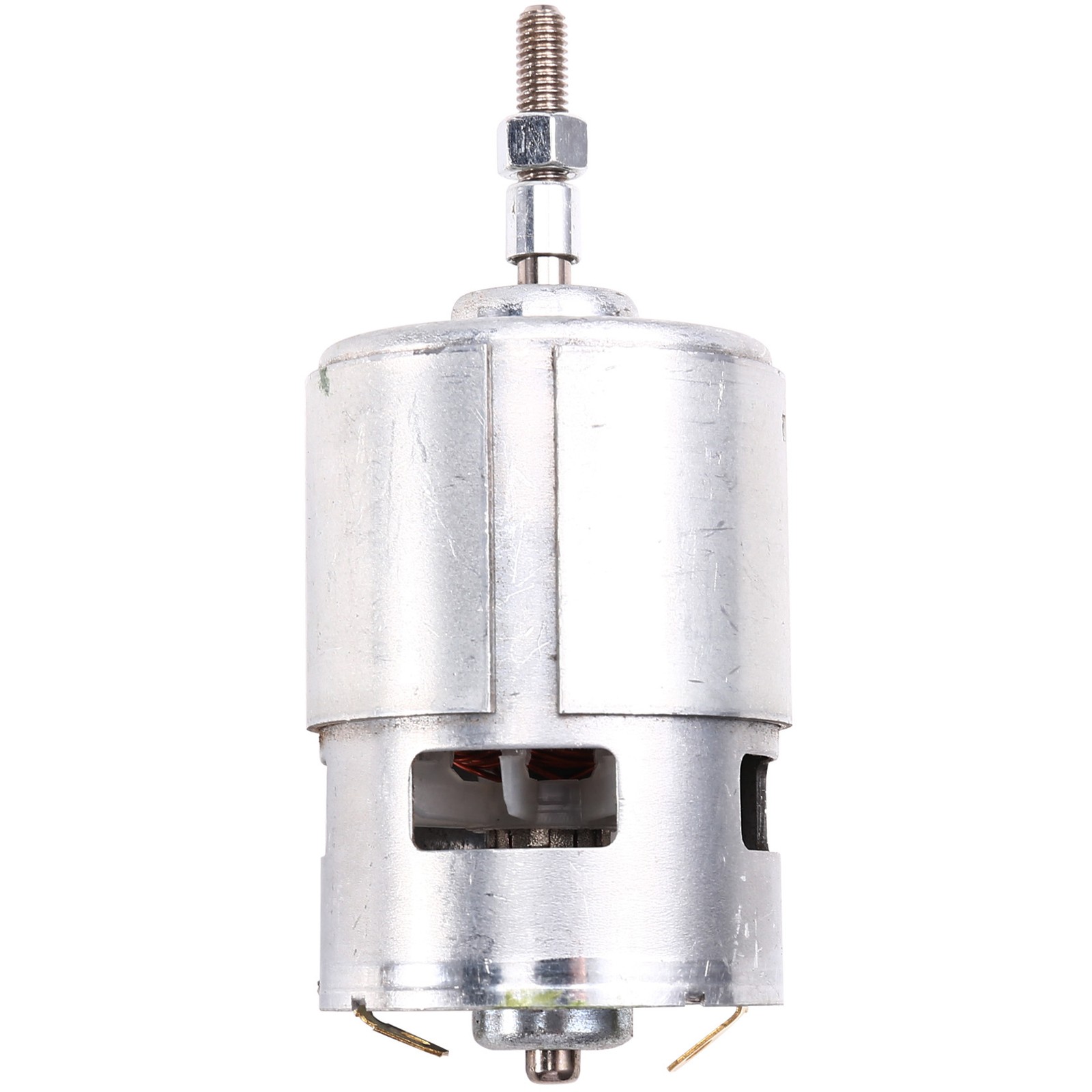 2X(755 DC Motor for Trimmer 12V Grass Cutter Motor with Long Shaft for5588