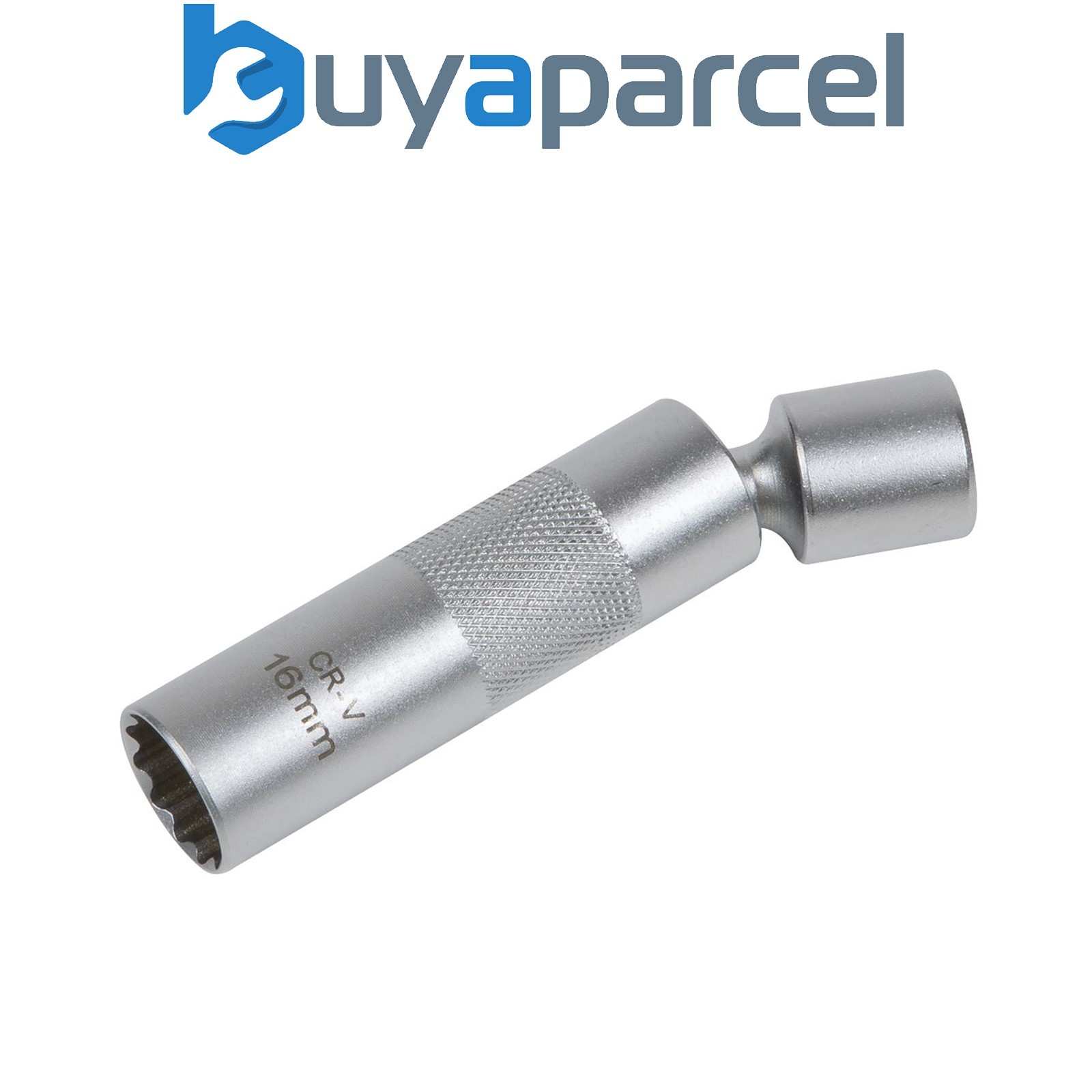 Sealey AK6571 Spark Plug Socket with Universal Joint 3/8"Sq Drive 12-Point 16mm