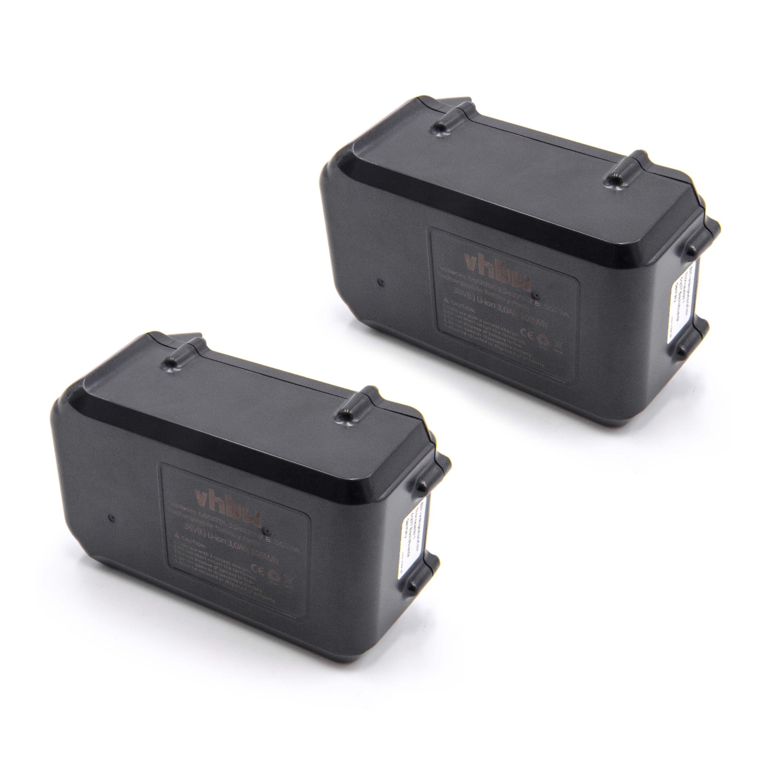 2x Battery for Makita BUC250Z BUC250RDE BUH650 BUH550Z BUH550RDE BUH550 3Ah 36V