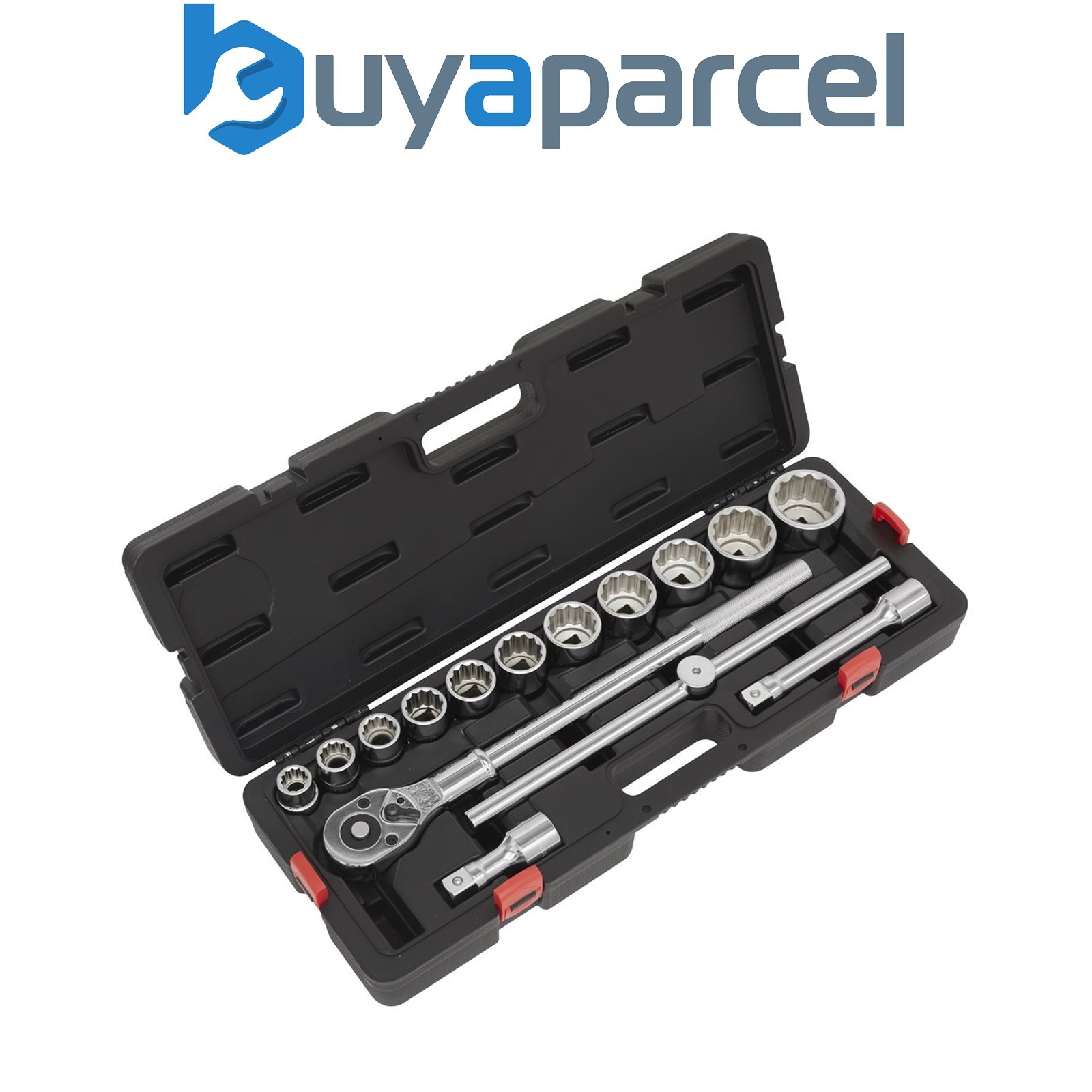 Sealey AK2583 Premier Socket Set 3/4"Sq Drive 12-point 15pc