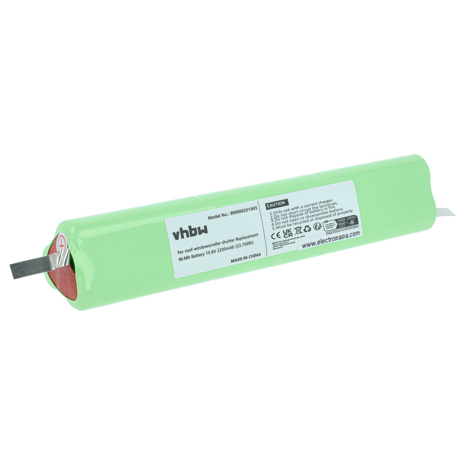 Battery for Velux 946933 946987 946930 10.8V NiMH