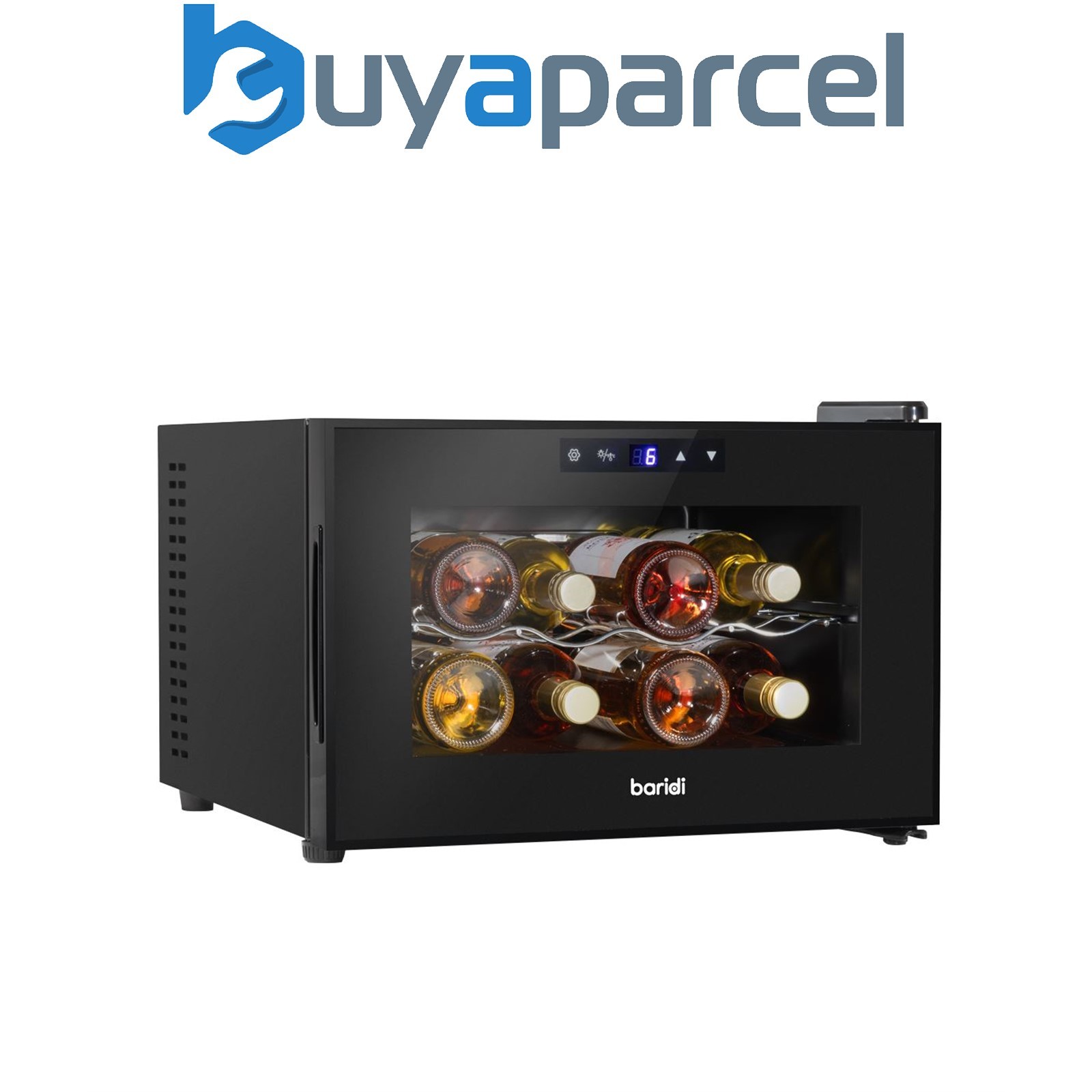 Sealey DH218 Baridi 8 Bottle Tabletop Wine Fridge & Cooler