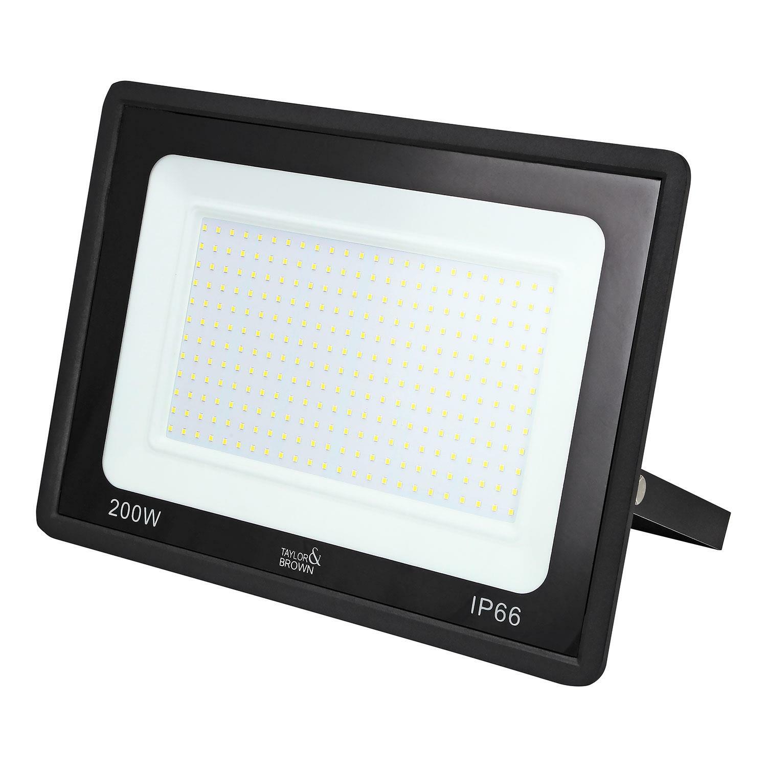 200W LED FLOODLIGHT SECURITY LIGHT OUTDOOR GARDEN LAMP FLOOD LIGHTS 6500K IP66