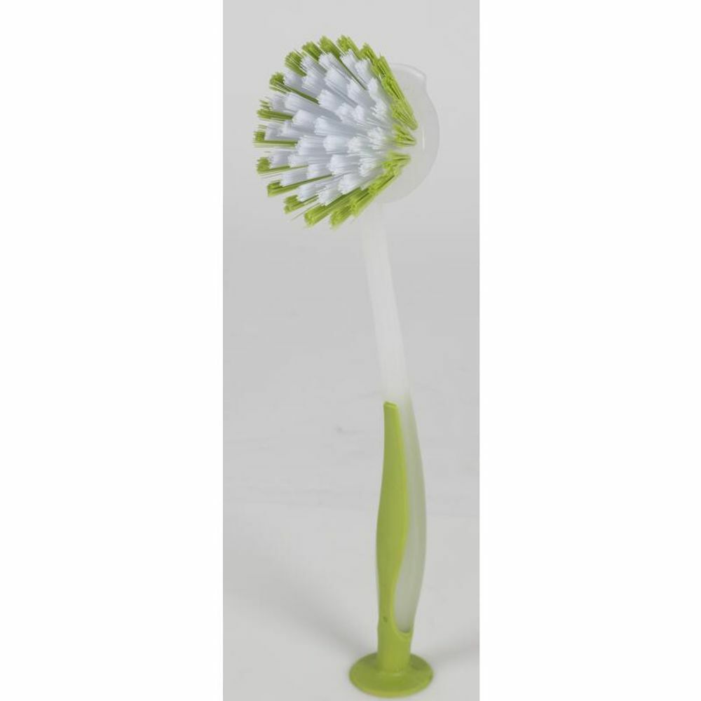 12x Dish Brush Suction Cup Various Colors Kitchen Washing Dishes Clean