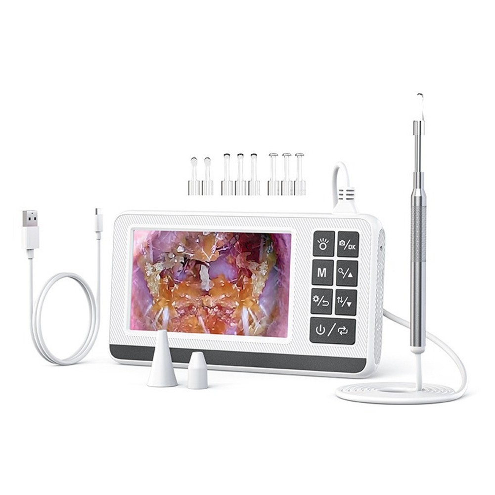Digital Visible Light Ear Spoon, Otoscope Ear Camera, Ear Cleaner, for Ear3293
