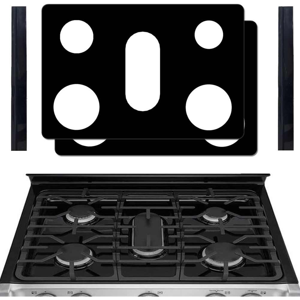 Gas Stove Top Burner Covers for 30inch Gas Range - Non-Stick Thickness4707