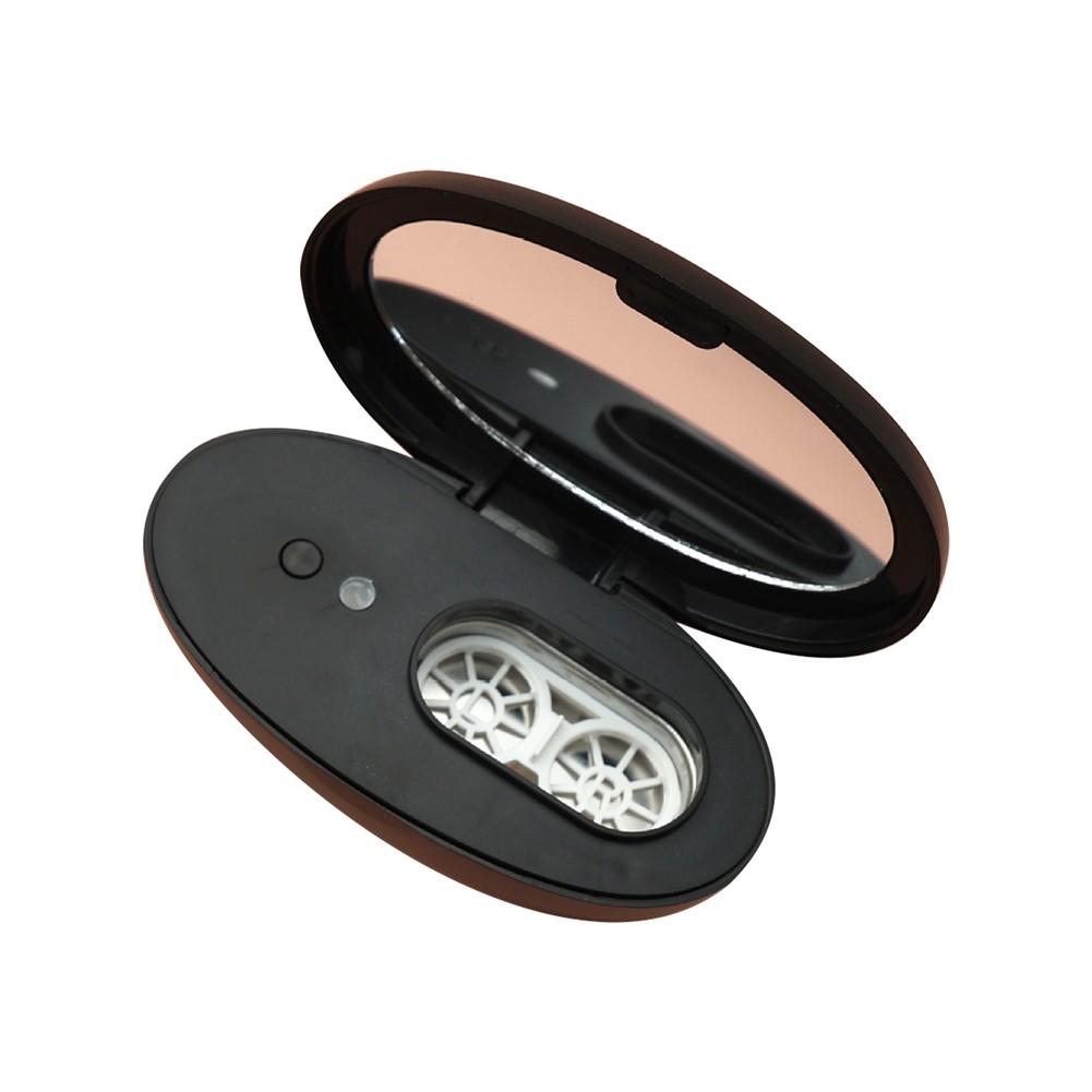 2X(Ultrasonic Contact Lenses Case Cleaner Portable Protein Removal Machine8153