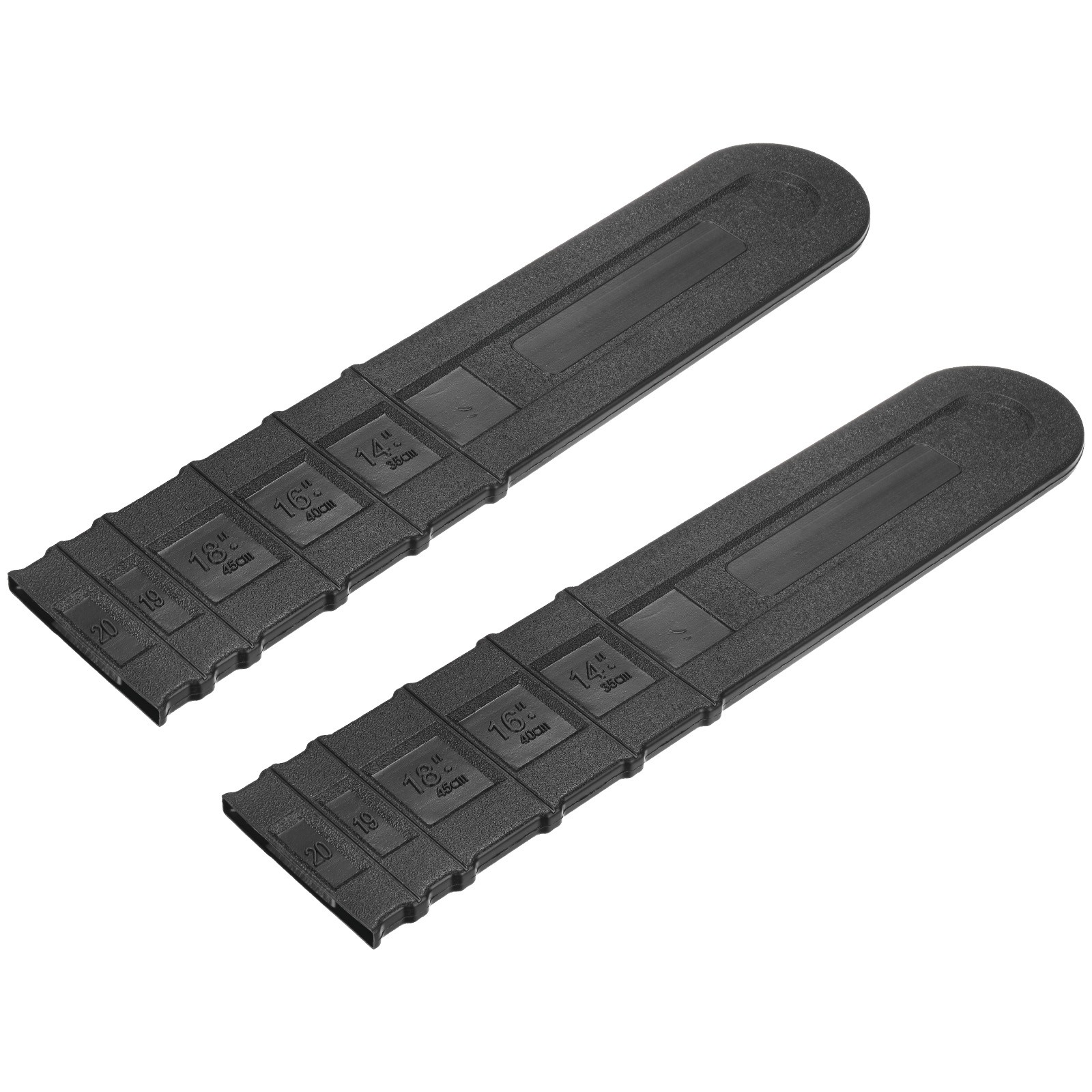 2pcs Chainsaw Chain Cover 20" Plastic Scabbard Cover for Garden Chainsaw