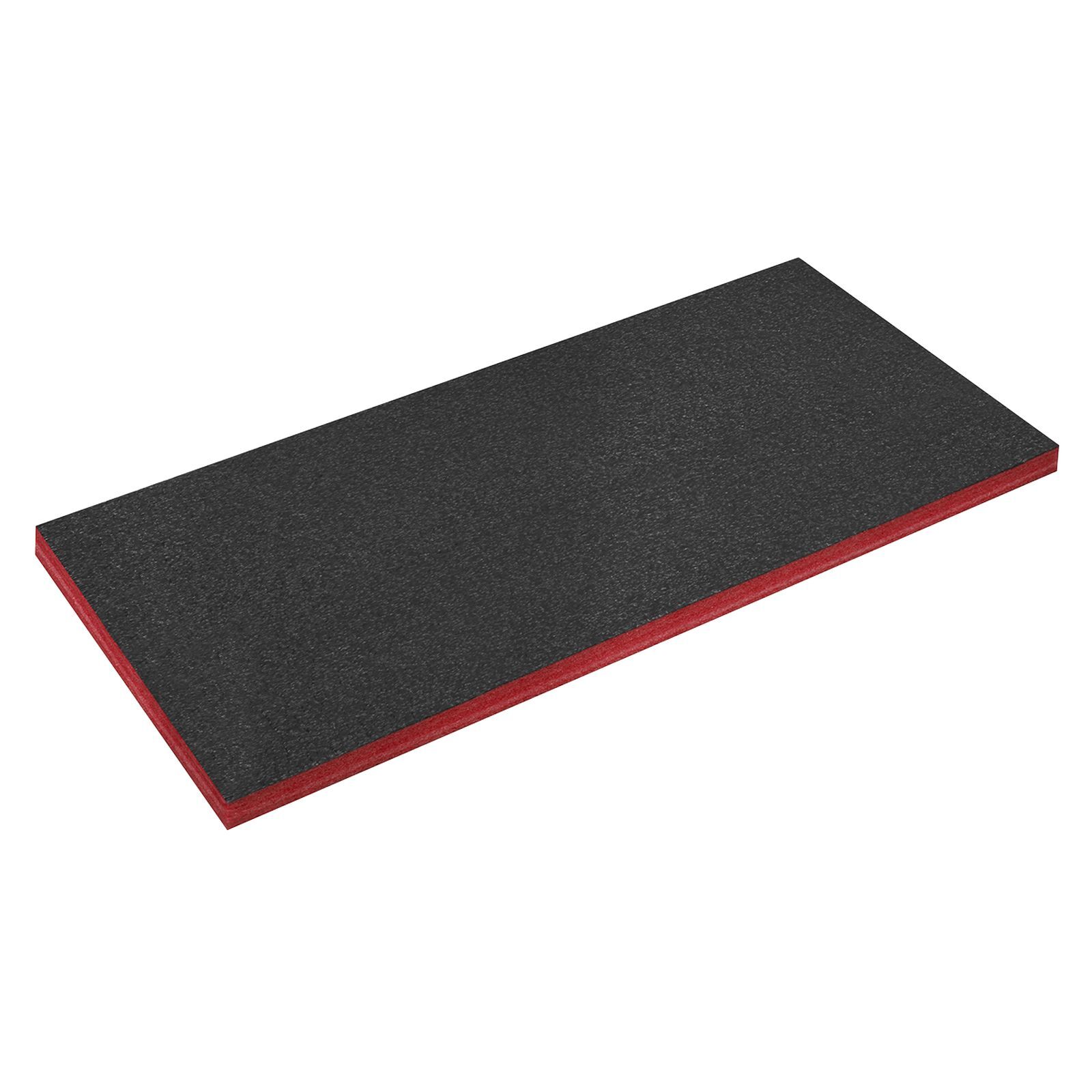 Sealey Red/Black 1200 x 550 x 50mm Easy Peel Shadow Foam - SF50R