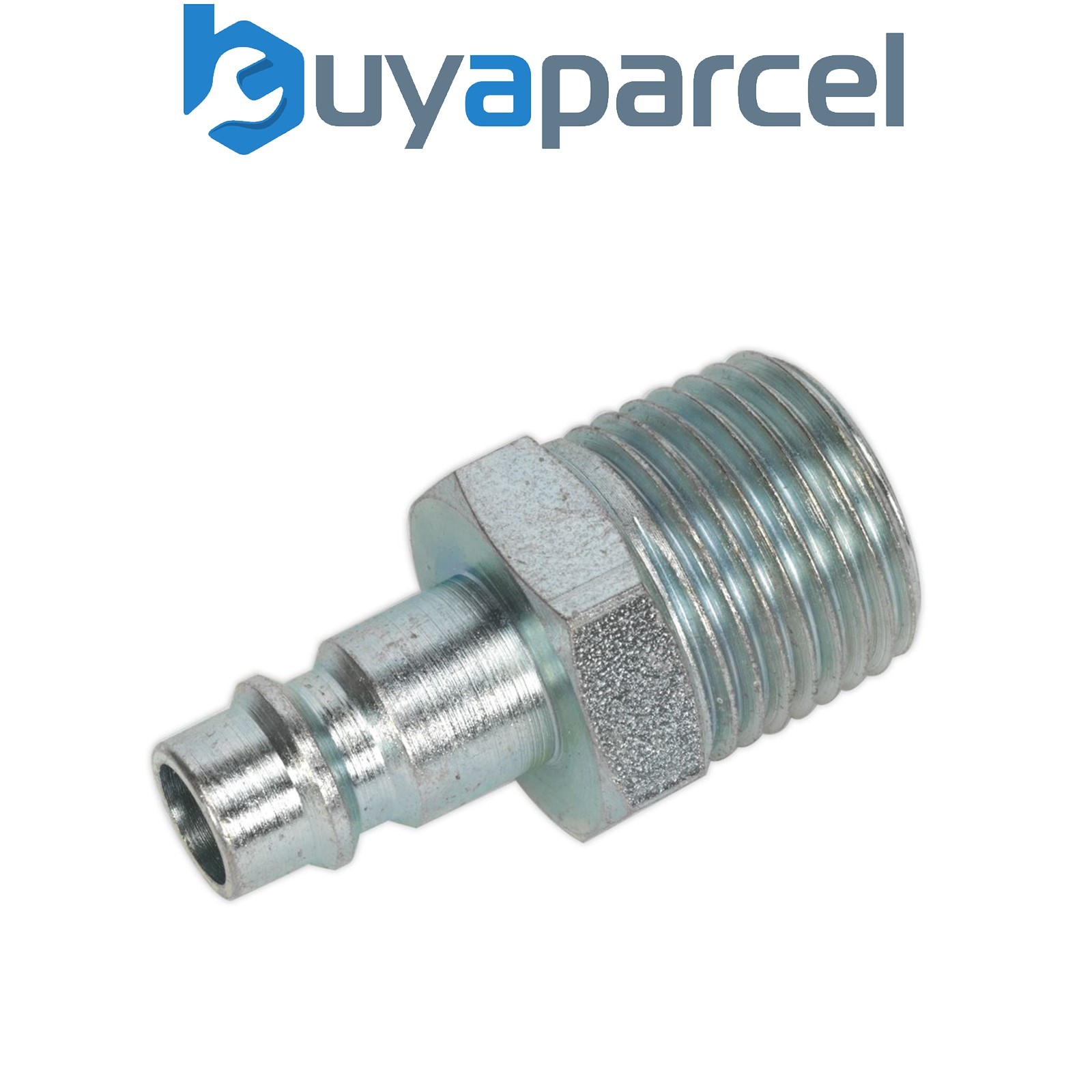 Sealey AC84 PCL Screwed Adaptor Male 1/2"BSPT - Pack of 2