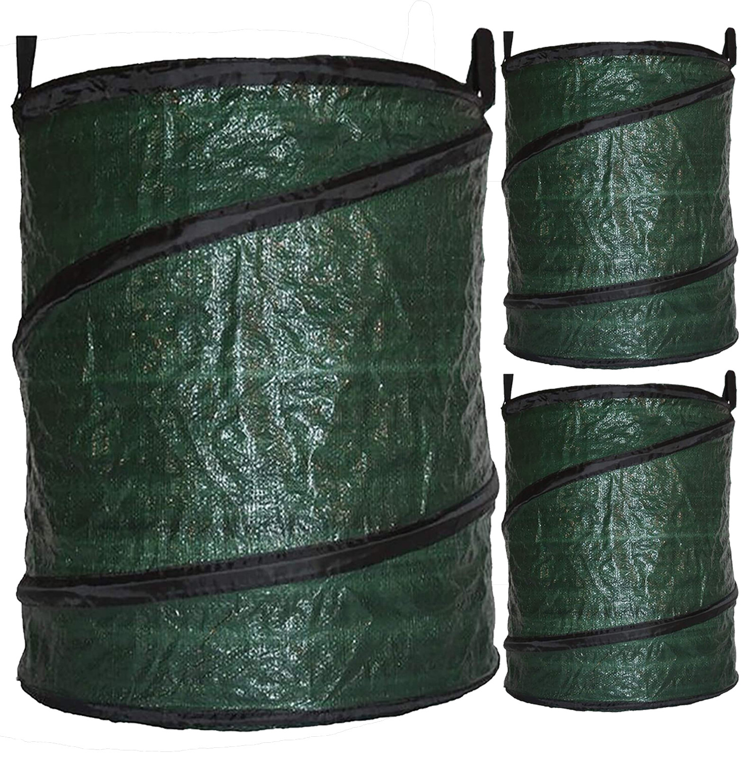 Garden Grow Bag Large Reusable Vegetable Fruit Growing Collapsible Pop-Up 90L x3