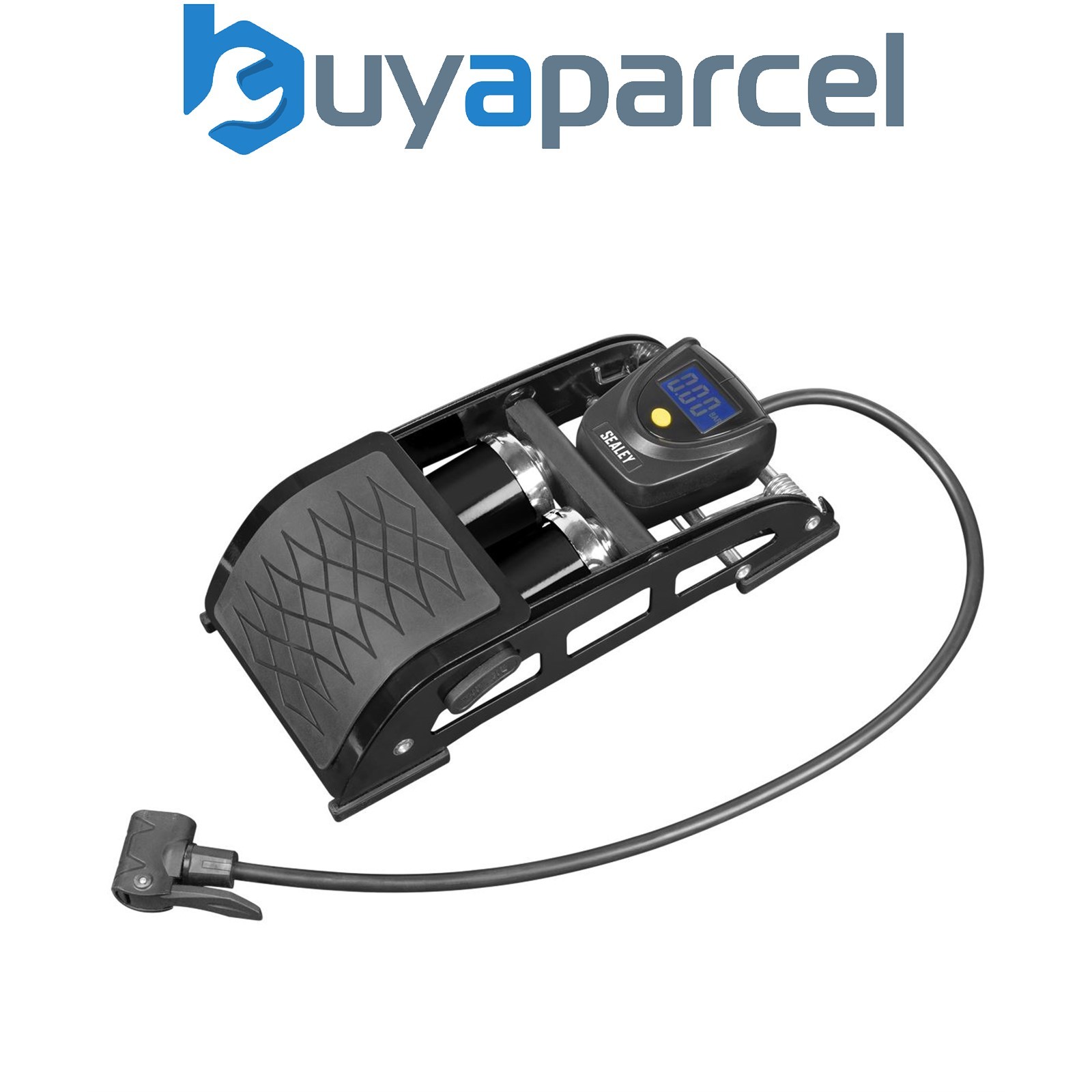 Sealey FP9D Twin Barrel Digital Foot Pump
