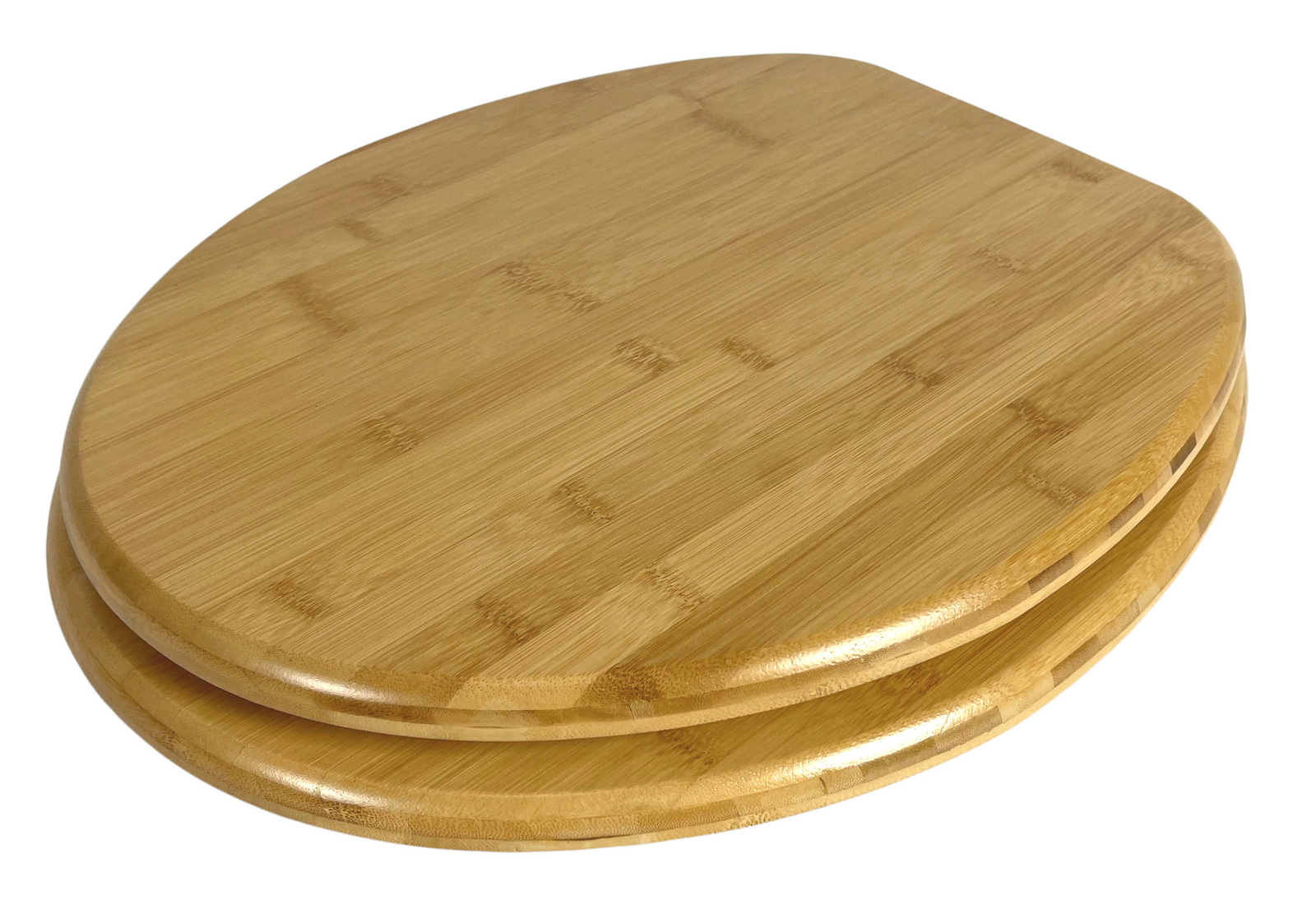 Toilet Seat Made of Bamboo Wood Toilet Lid Toilet Seat Toilet Seat Lid