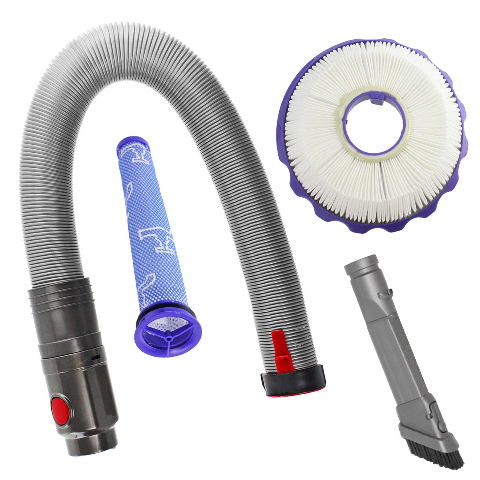 Hose Pipe + Washable Pre Post Motor Filters + Crevice Tool for DYSON DC40