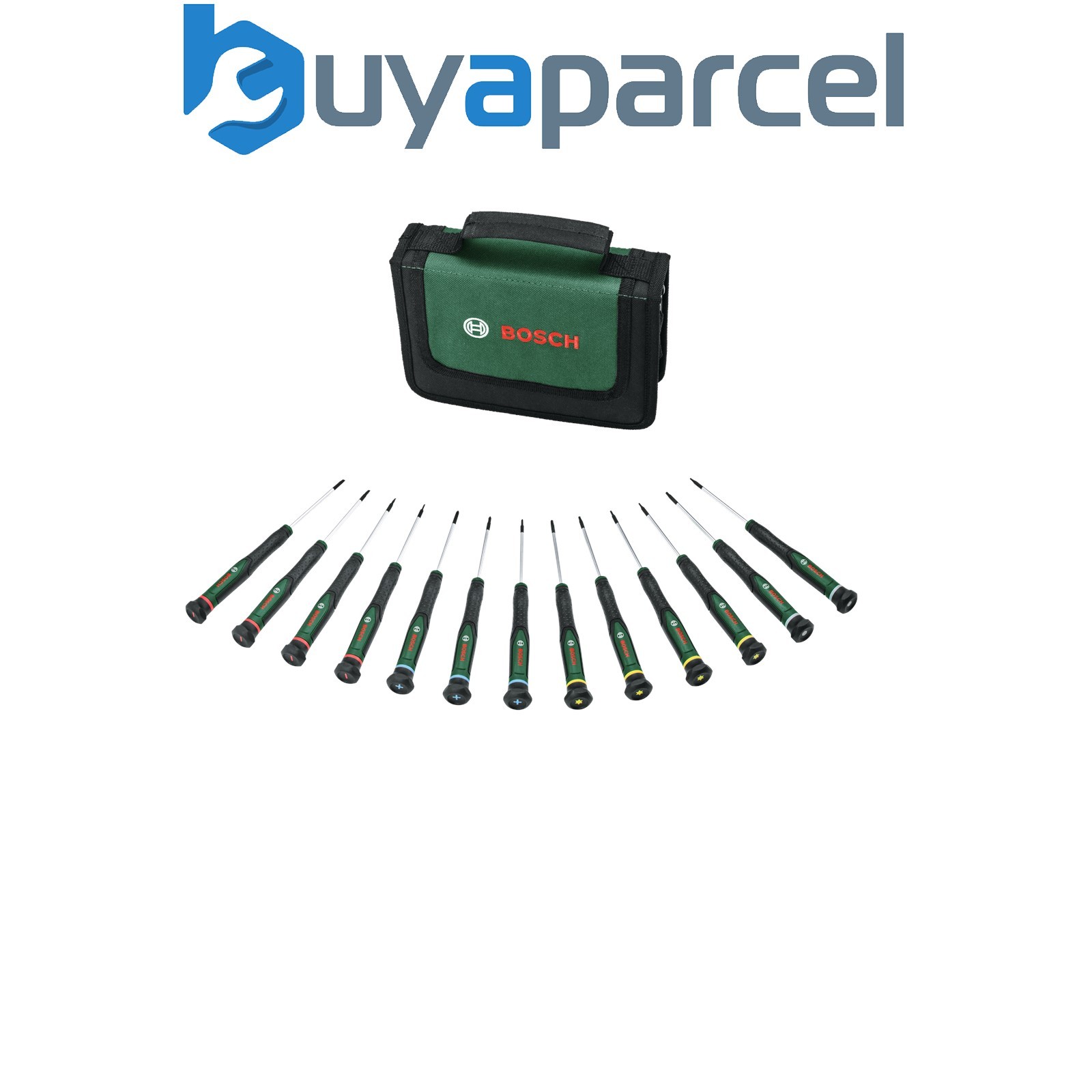 Bosch Hand Tools Precision Screwdriver Set 13-Piece 1600A02Z9N