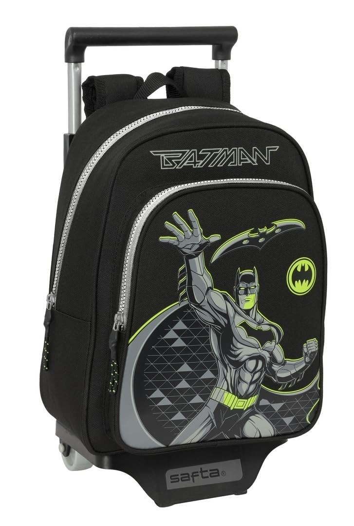 Safta BATMAN GAME OVER – Children's Backpack with Trolley 705, Ideal for Childre