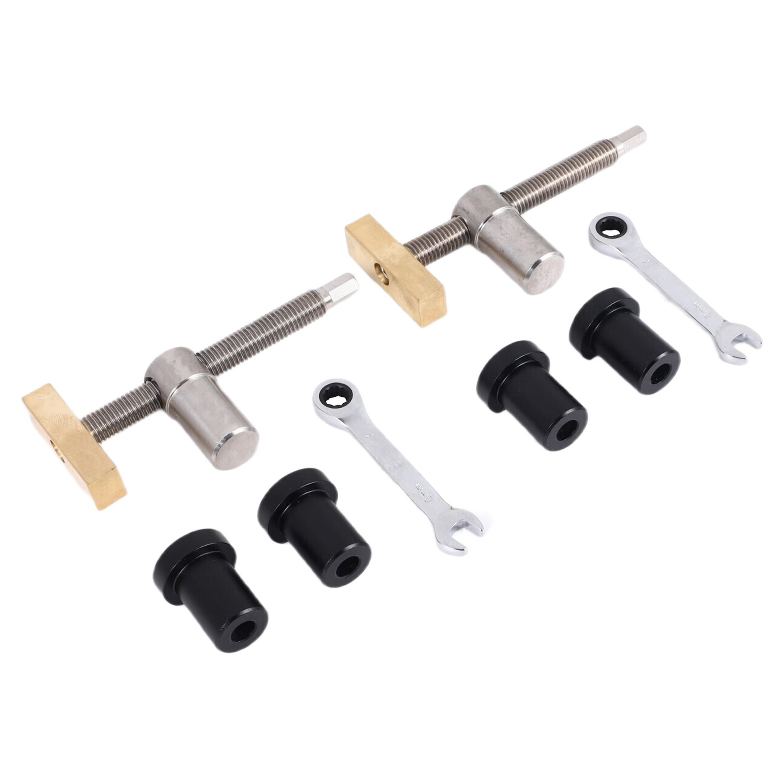 Woodworking Bench Dog Clamps with Bench Dog Stop Sets, Clip Clamp Fixture3641