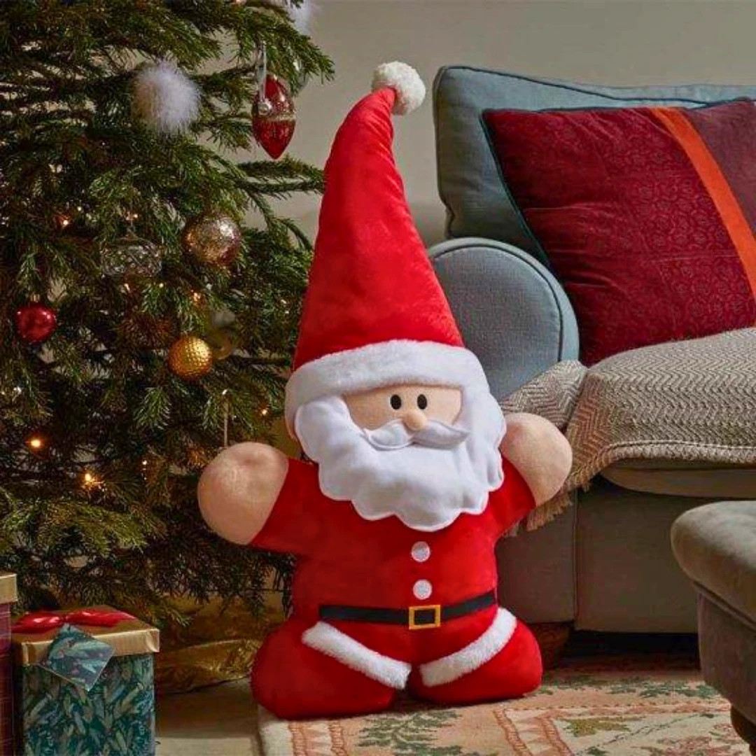 XLarge Santa Claus Decoration Christmas Soft Plush Pillow Xmas Decor 95cm Toy