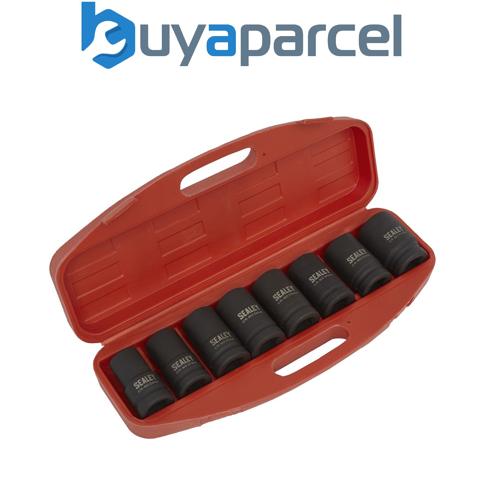 Sealey AK888M Premier Deep Impact Socket Set 1"Sq Drive 8pc