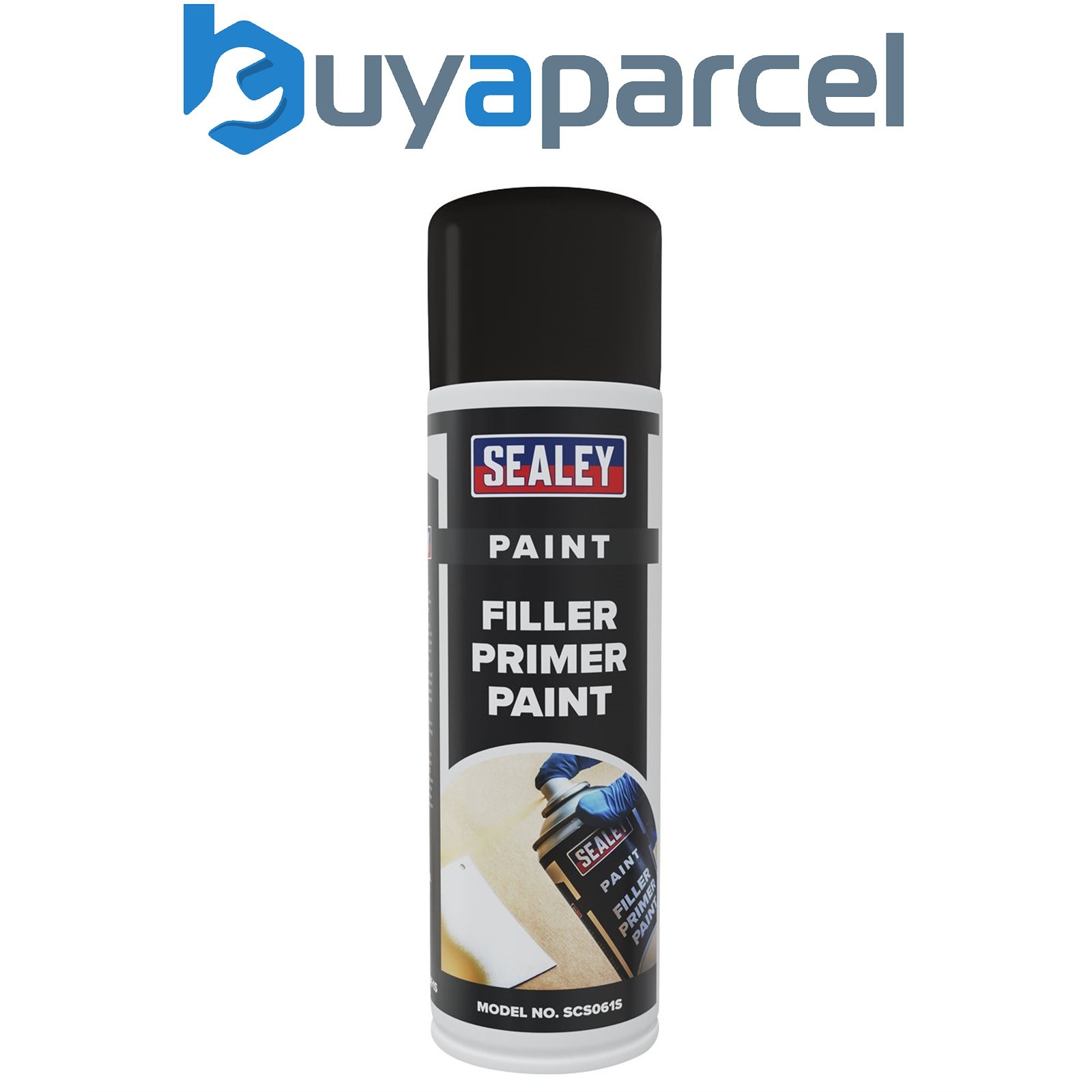 Sealey SCS061 Filler Primer Paint 500ml - Pack of 6