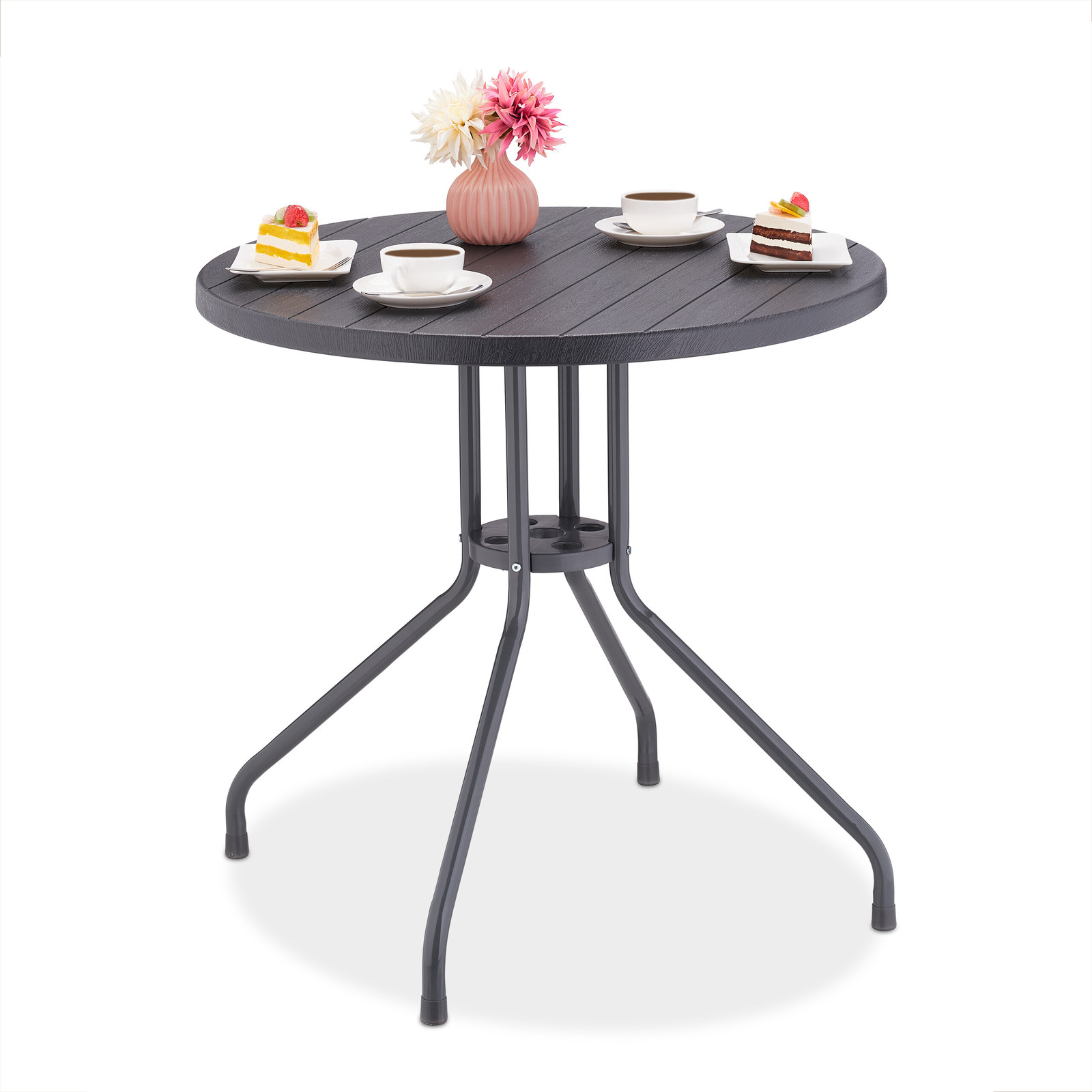 Outdoor table Lightweight Easy Clean Outdoor Dining Table Round Patio Table