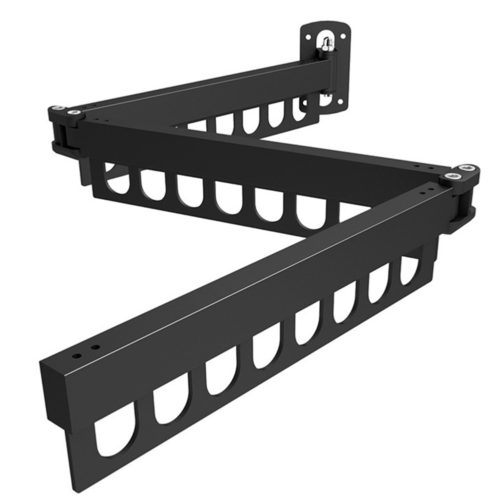 Stainless Steel Folding Clothes Rack Folding Clothes Rack Balcony Clothes9113